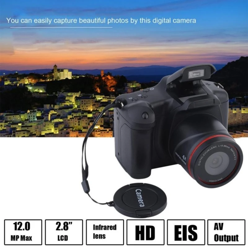 Bærbare 2,4 Tommer HD-Kamera Digital SLR Kamera TFT LCD-Skærm, 16X Optisk Zoom, Anti-Shake Professionel 1080P SLR Kamera