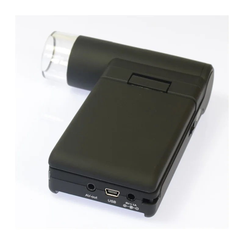 Bærbare 500X 5MP HD Digital Mignifier Mobile Mikroskop-Kamera med 3 Tommer Sammenklappelig LCD-Tv med Håndholdt Mikroskop USB til PC