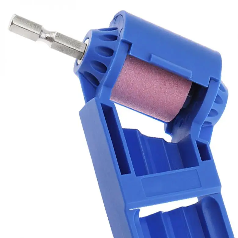 Bærbare Boret Slien Maskine Vinkelsliber med Pink Korund slibeskive for 2-12.5 mm Strygejern Lige Skaft Twist Bor