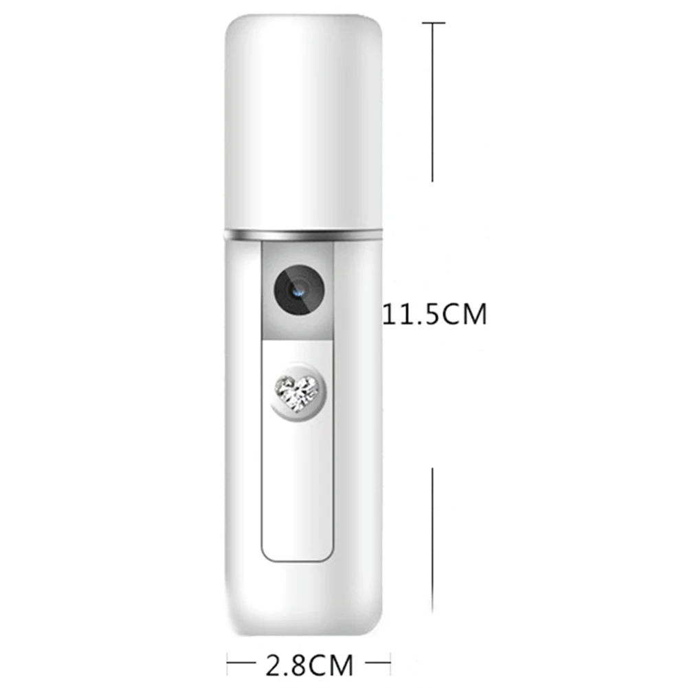 Bærbare Håndholdte USB-Genopladelige Nanomist Ansigt Luftfugter Damper Hydrating Køling Tåge Sprøjte hudpleje Skønheds-Enhed