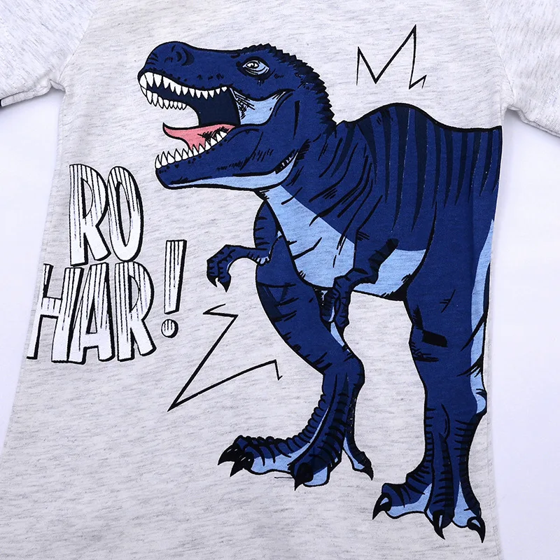 Børn Bunden Shirt 2021 Foråret Toddler Baby Drenge Camouflage Dinosaur langærmet T-shirt Til Børn Casual Toppe Drenge Tøj