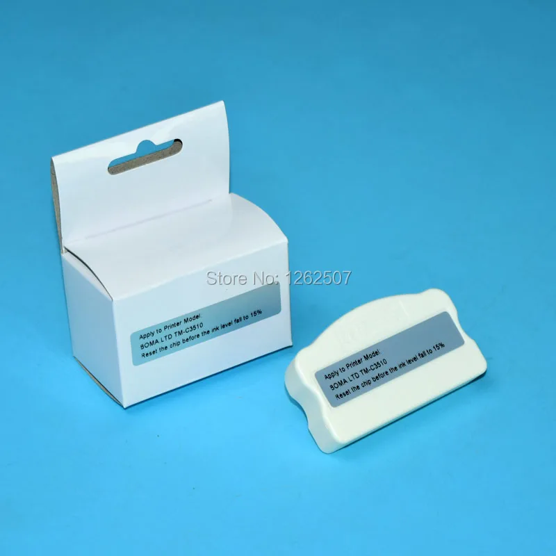 C3500 C3510 C3520 Kompatibel Blækpatron Chip Resetter Til Epson ColorWorks TM-C3500 TM-C3510 TM-C3520 labelprintere