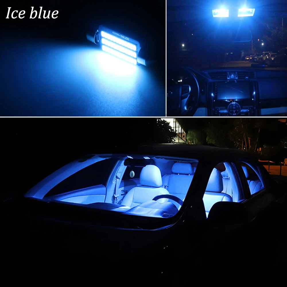 Canbus LED Lys den Indvendige belysning For 1998 - 2017 2018 2019 2020 Subaru Forester LED Interiør Kort Trunk nummerplade Lys