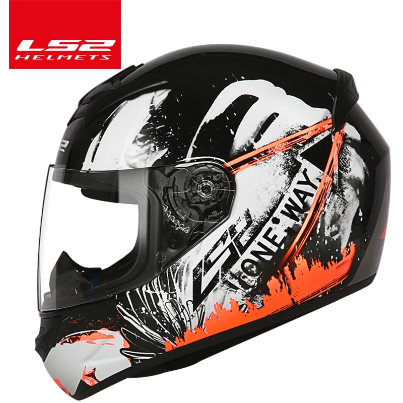 Capacete LS2 FF352 Fuld ansigtsmaske, Motorcykel Hjelm ls2 motorcross casco hjelme moto