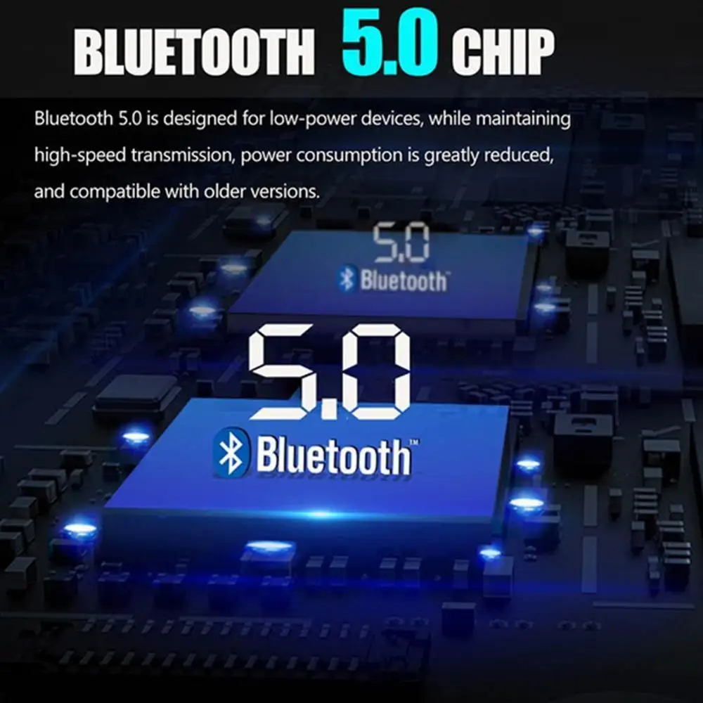 Car håndfri Bluetooth FM-Sender MP3-Afspiller Dual USB Oplader Passer til Enheder Udstyret Med Bluetooth Funktion