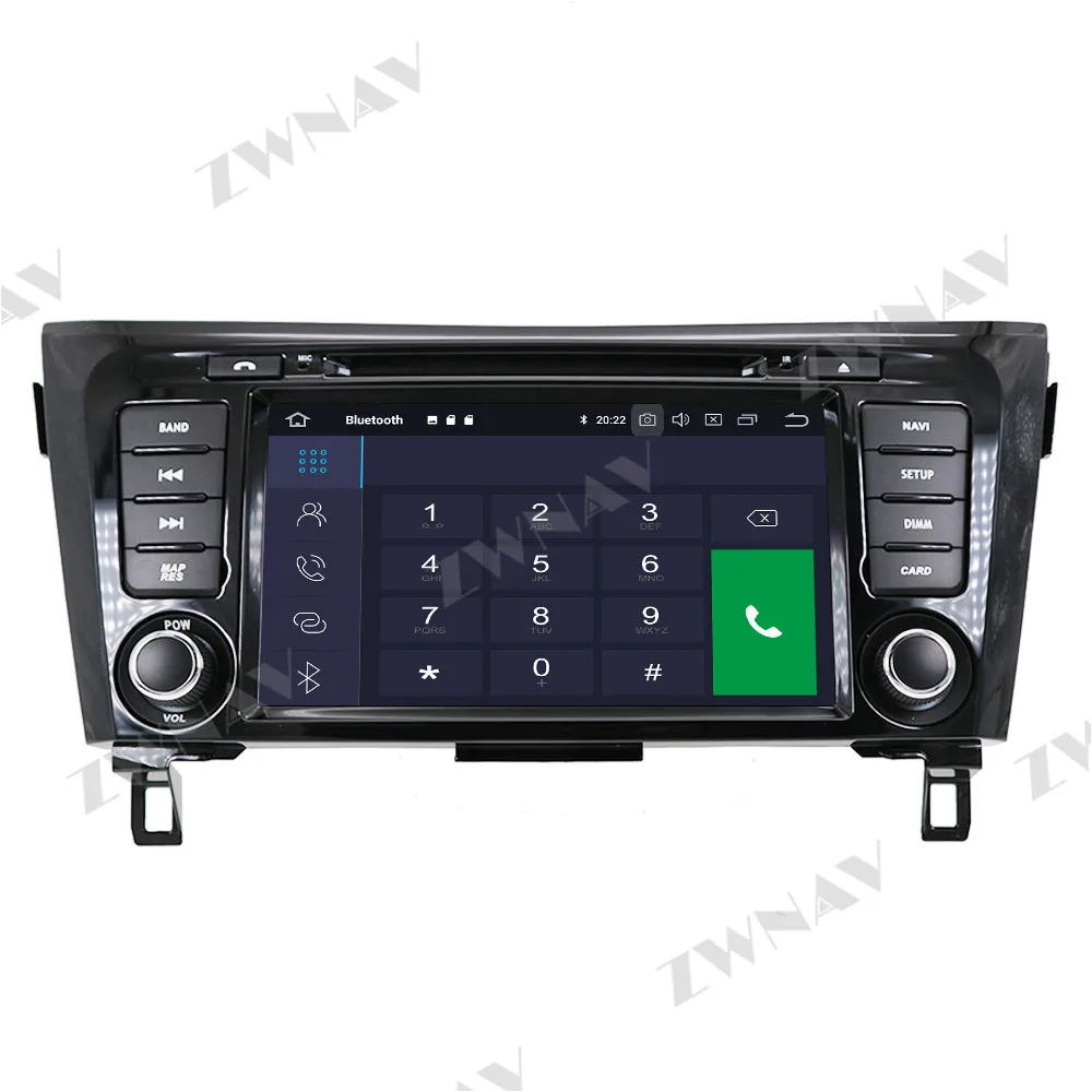 Carplay For X-TRAIL Qashqai Dualis Rouge 2013 2016+ Android-10.0-Afspiller, GPS-Lyd-Auto Stereo-Radio Optager Head Unit