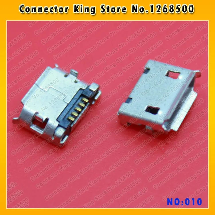 ChengHaoRan 100pcs/masse Micro 5pin usb-stik dip 6.4 hun stik type B,MC-010