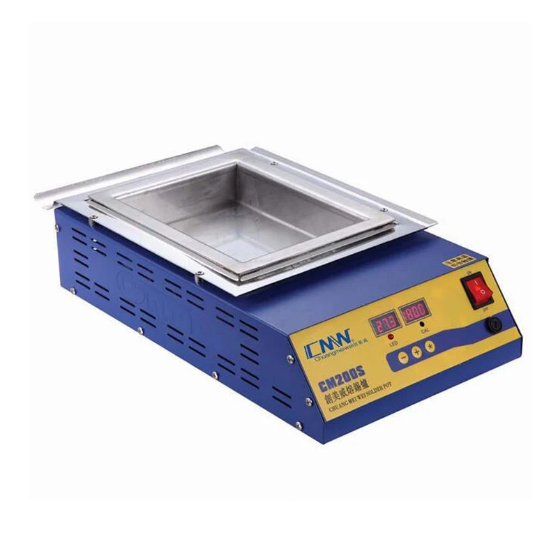 CM-200 blyfrit loddetin pot Digital display 1500w smelte tin 11,3 KG temperatur justerbar Smelte tin ovnen pladsen tin komfur