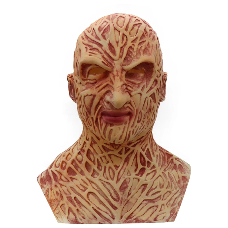 Cosplay Freddy Krueger Latex Maske Nightmare on Elm Street, Halloween, julefrokost Cosplay Prop Voksen Skræmmende Horror-Kostume