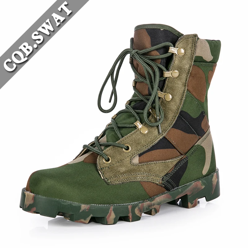 CQB.SWAT 2018 Sommeren Bekæmpelse af Taktiske Boot Militær Støvler Sort,sand,jungle camouflage farve Klatring Bærbare Støvler Åndbar