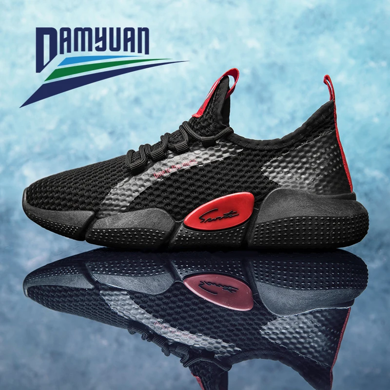 Damyuan 2020 Åndbar Mænd Casual Sko Åndbar Mesh Mand Casual Sko Mode Mokkasiner Letvægts Mænd Sneakers Hot Salg