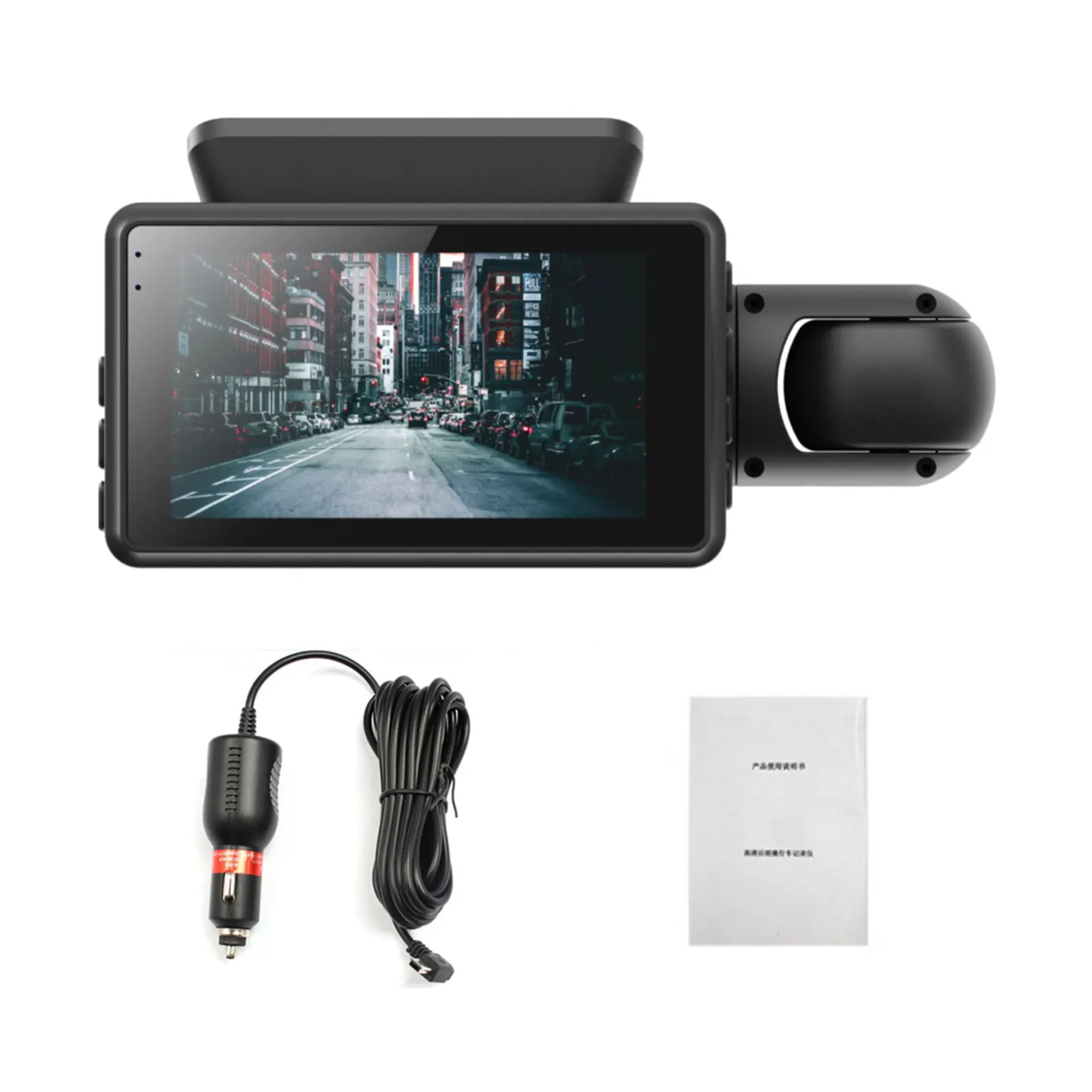 Dash Cam HD 1080P at Køre i Bil Bil DVR Optager G-Sensor Dobbelt Streg Kamera 24-timers Nat Parkering Overvåge Vision Video-Optager