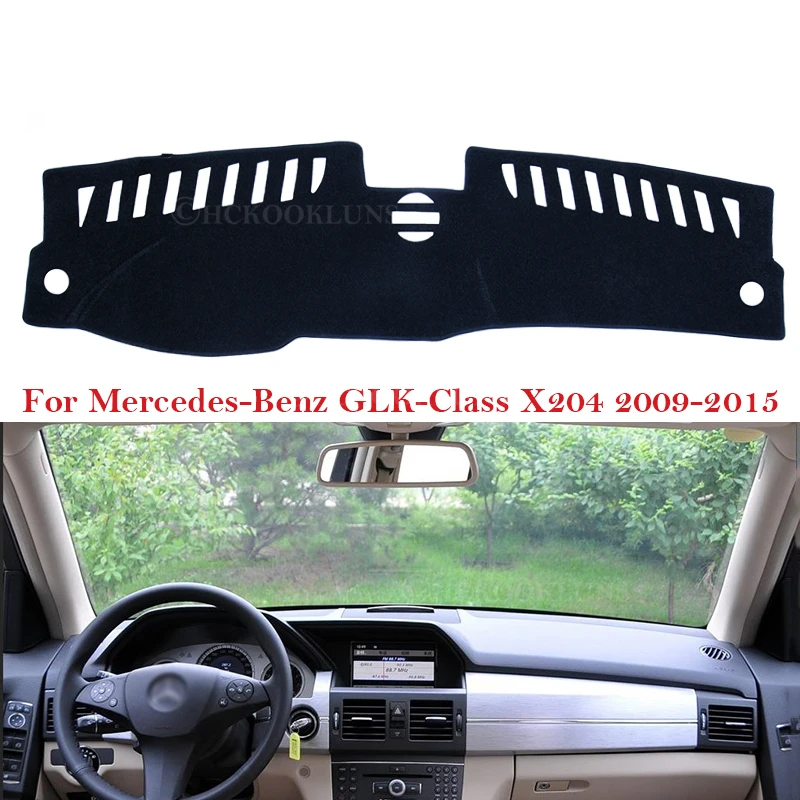 Dashboard Dækker Beskyttende pude til Mercedes Benz GLK X204 Bil Tilbehør Parasol Tæppe GLK280 GLK300 GLK350 GLK220 GLK250