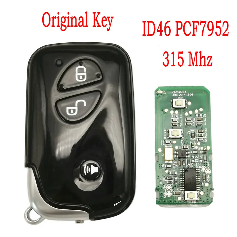 Datong World Car Fjernbetjeningen For BYD F3, F0 G3 L3 G3R ID46 PCF7952 Chip 315 Mhz Nøglefri Originale Nøgle