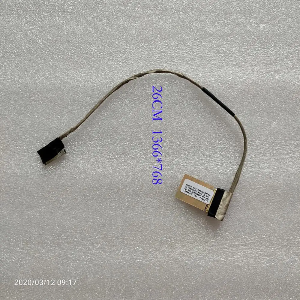 Den oprindelige Lenovo ThinkPad X240 X250 X260 X270 LVDS LED LCD Kabel-Tv med Video-Kabel Linje 04X0877 00HT093 00HM135 04X0878
