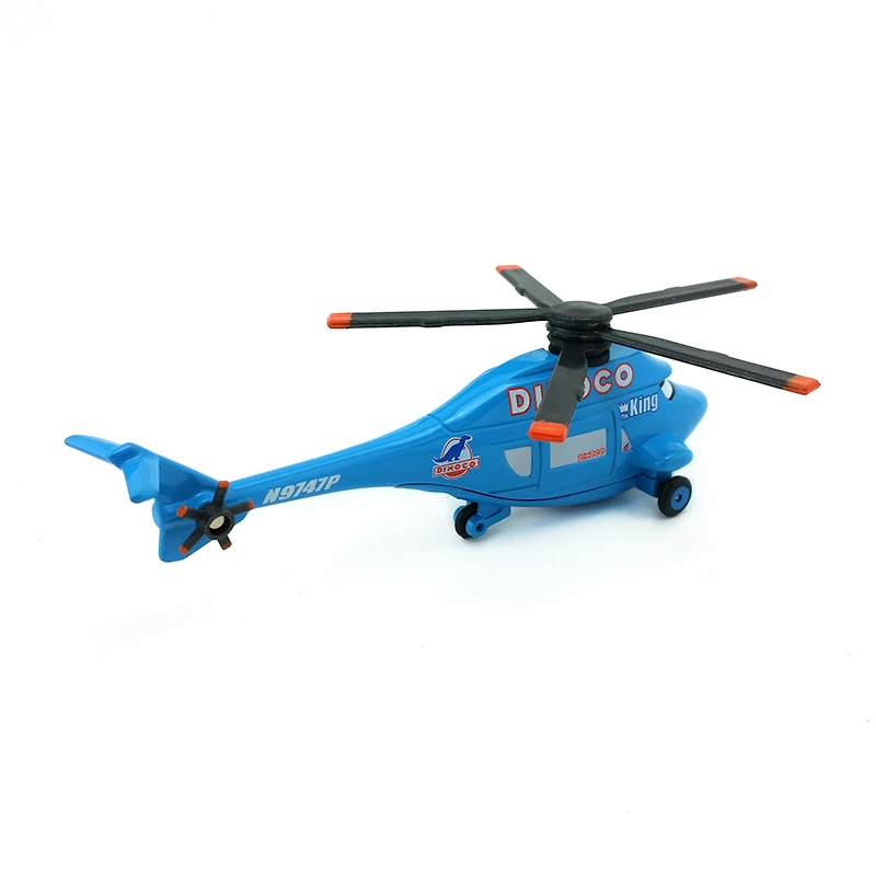 Disney Pixar Biler Dinoco Helikopter Trykstøbt Metal Toy Bil 1:55 Løs Helt Nye I Stock & Gratis Forsendelse