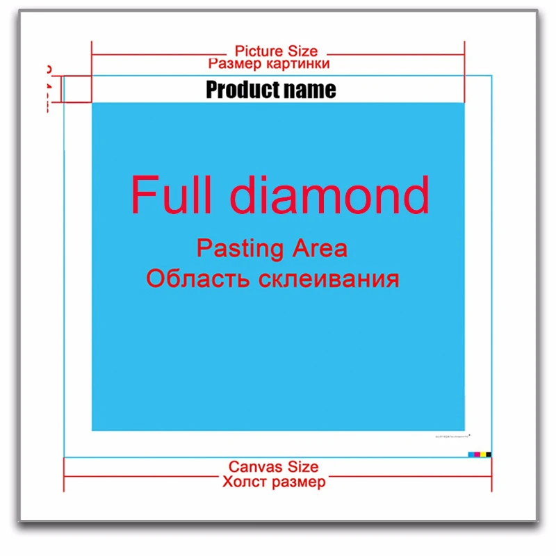 DIY-5D Fuld square/runde Diamant Maleri Farve sky, Korssting Kit Diamant Broderi Abstrakt Billede med Hjem Indretning Mosaik