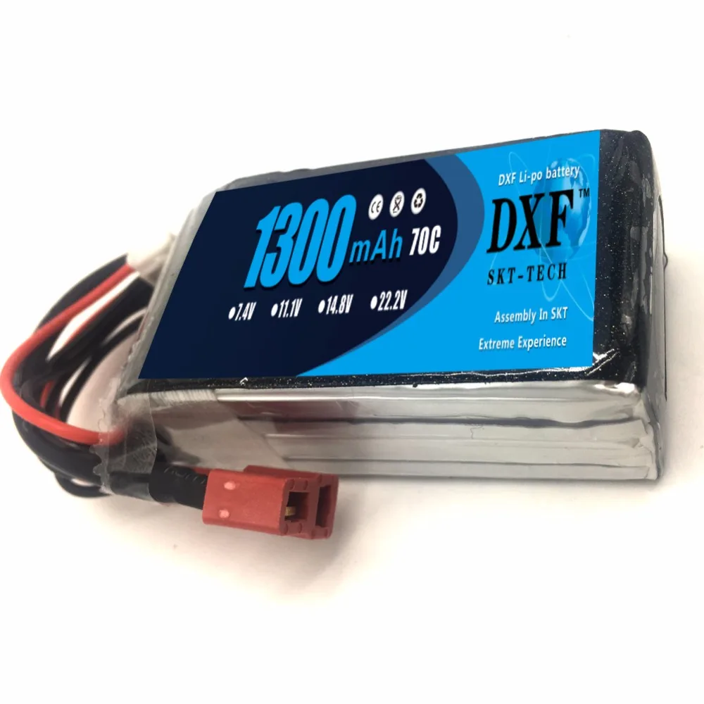DXF-Li-Po 1300mAh 22.2 V 6S 70C(Max 140C) Lipo Batteri med XT60 Stik Til FPV High Power Demond Racer Bil