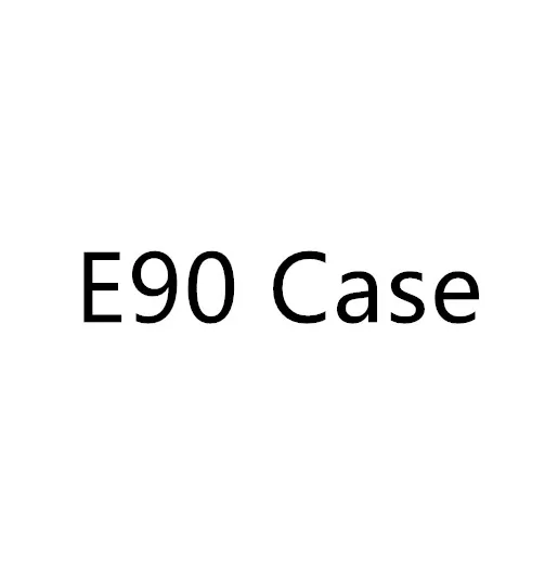 E90 Tilfælde Nøglering til Røde E90 E60 E61E91 2-vejs Bil Anti-tyveri Alarm System LCD-Fjernbetjeningen Fob Kæde