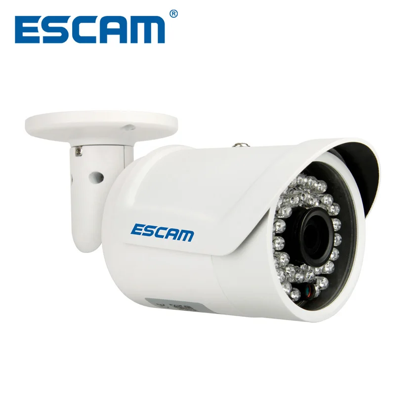 Escam Fighter QD320 Mini IP-Kamera 1.0 MP HD 720P Onvif P2P IR Udendørs Overvågning Night Vision Infrarød CCTV Sikkerhed Kamera