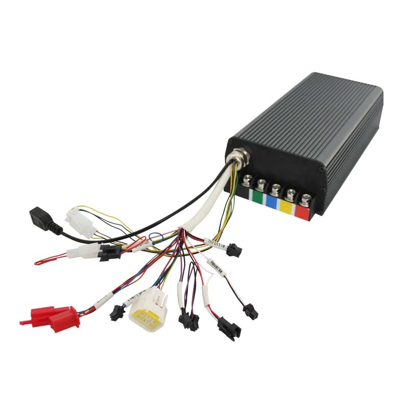EU ' s TOLD-GRATIS 48V 60V 72V 100 A 3000 - 5000W Reg Program Sabvoton Controller Ebike DIY Kit Alarm System+750C Display+PAS+Bremser