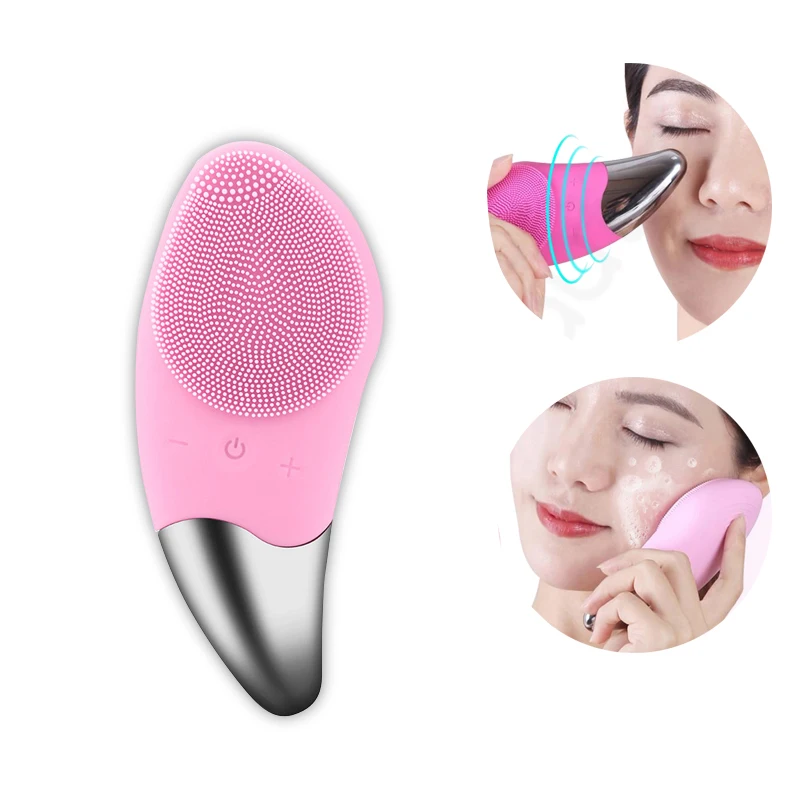 Facial Cleansing Børste ，Vandtæt, Top Kvalitet ，Pore Renere USB-Opladning, instrument facial cleansing foam cleanser