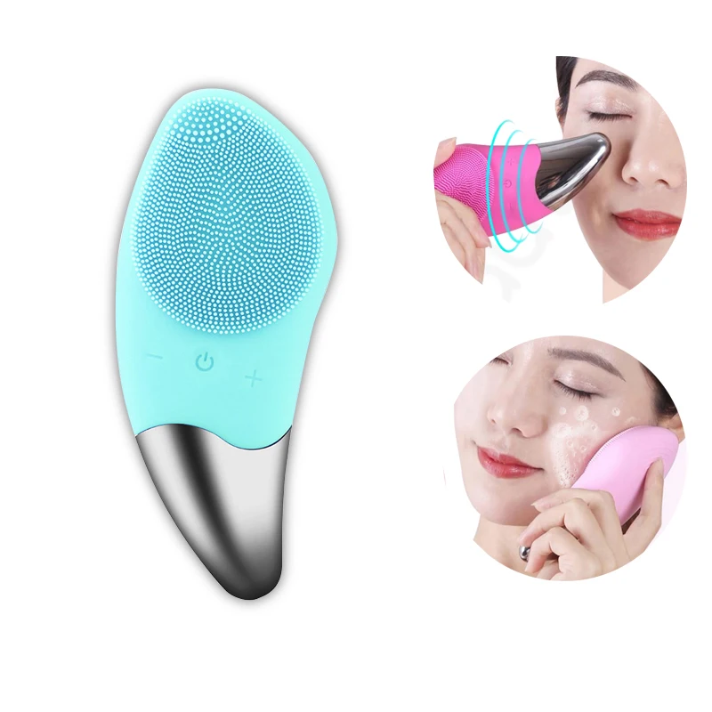 Facial Cleansing Børste ，Vandtæt, Top Kvalitet ，Pore Renere USB-Opladning, instrument facial cleansing foam cleanser