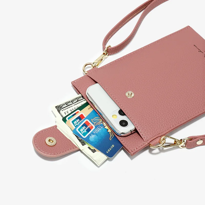Fashion Designer Tynd Messenger Taske Kvinder, Lille Skuldertaske Damer Mobiltelefon Lomme Mini-Crossbody Taske Kvindelige Card Pung