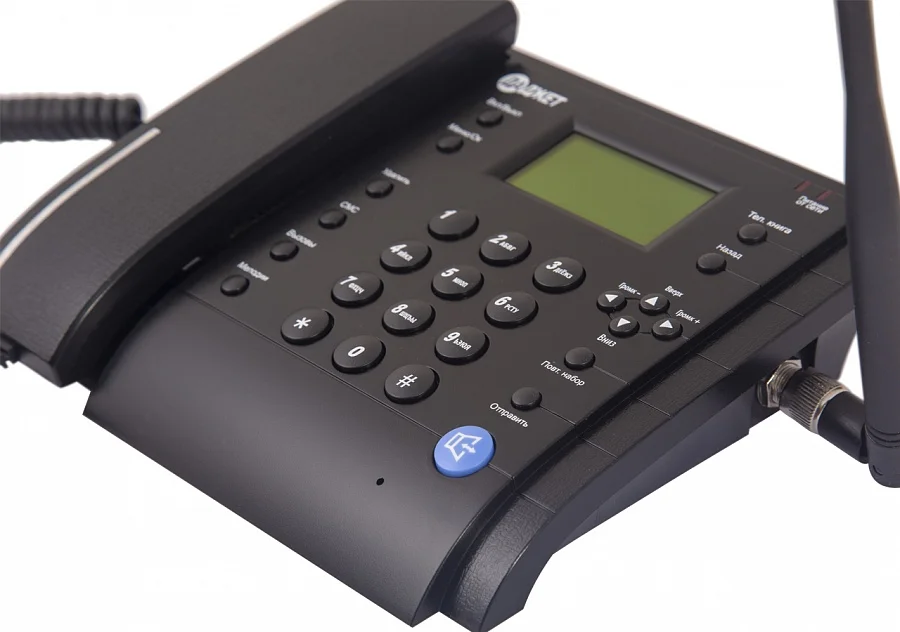 Fastnet Mobil Telefon KIT MT3020 (Sort) trykknap-telefon Fastnet-telefon knapper fastnet telefon sim
