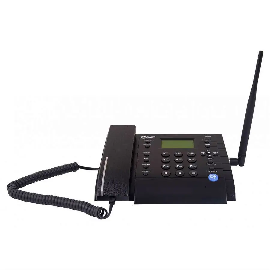 Fastnet Mobil Telefon KIT MT3020 (Sort) trykknap-telefon Fastnet-telefon knapper fastnet telefon sim