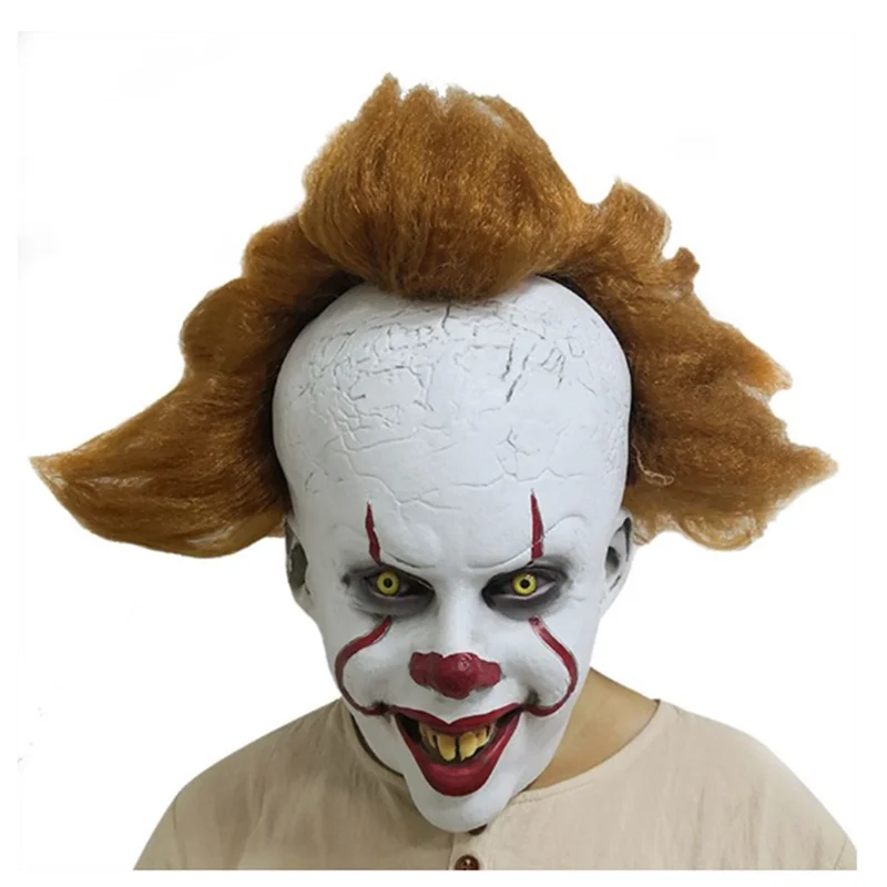 hans animation Mellem På tilbud! Filmens Det: Kapitel To Pennywise Cosplay Kostume Killer Clown  Halloween Canival Kostumer Handsker, Maske Voksen Børn - Kvindernes Dragt >  Iderammer.dk