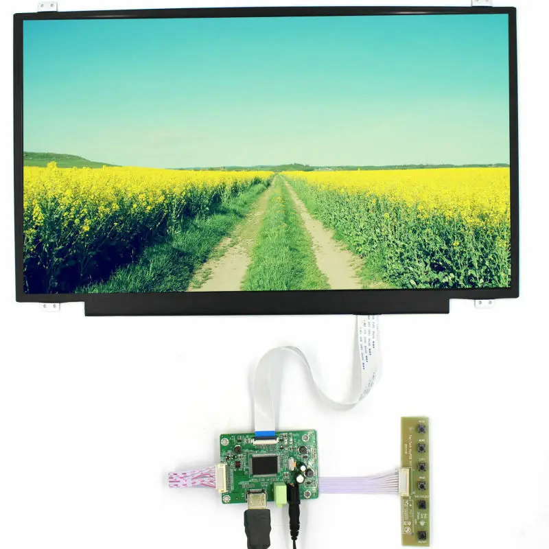 For B156XTK01.0 Driver kit tv med kabel-skærm panel Controller board 15.6