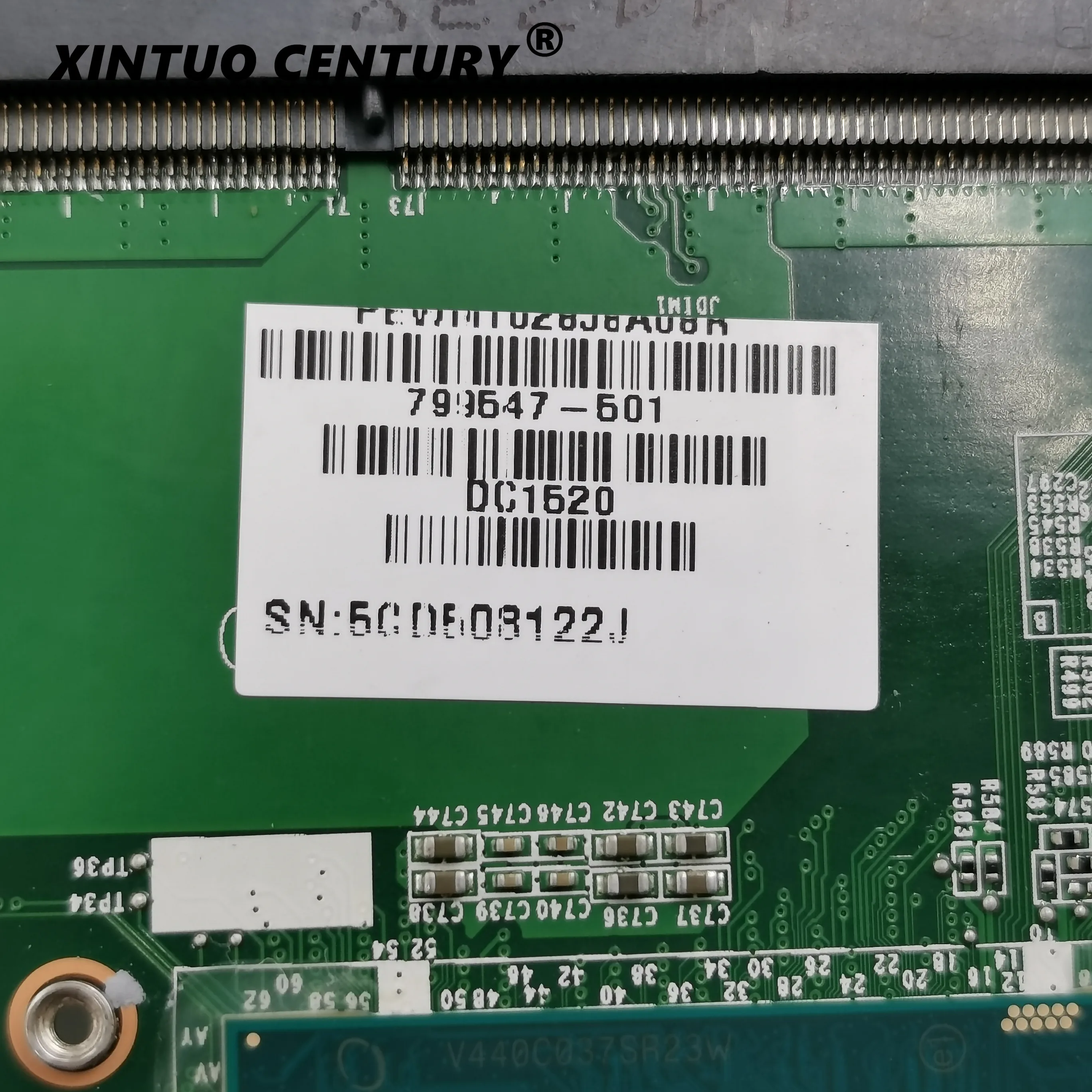 For HP 15-S Laptop Bundkort Y11A 799547-501 799547-001 DAY11AMB6E0 med SR23W I7-5500U CPU DDR3L fuldt ud testet bundkortet