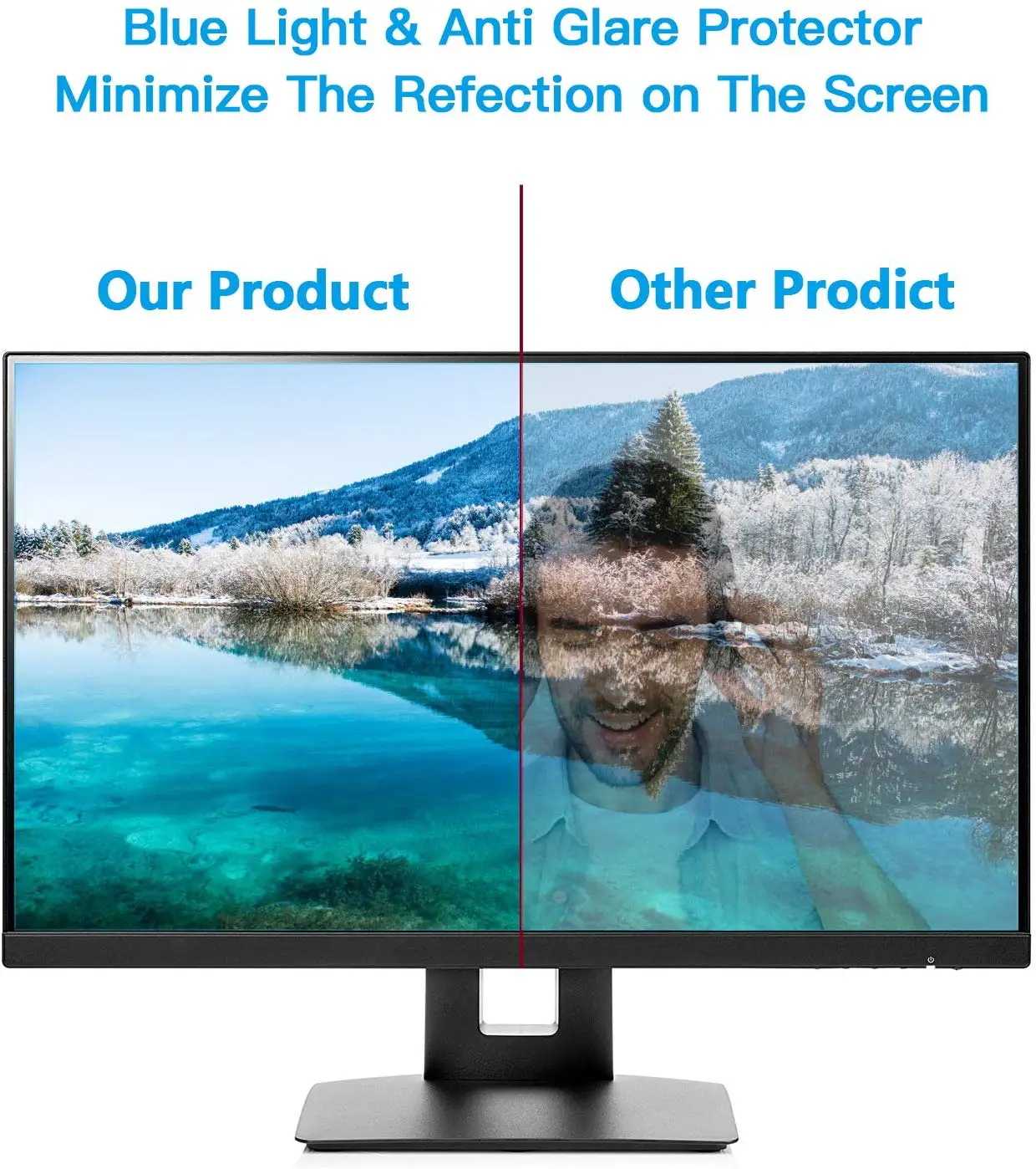 uklar Normal appel På tilbud! For LG 32 tommer Full HD Smart LED-TV (32LH604T) TV-Anti-Genskin  Anti Blå Lys Screen Protector film, TV-tilbehør - Hjem Elektronisk Tilbehør  > Iderammer.dk