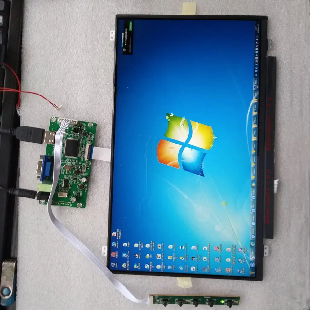For LTN133AT17-101/102/104 LED HDMI DIY LCD-KIT VGA-controller board-driver EDP LG skærm skærm skærm 1366X768 13.3