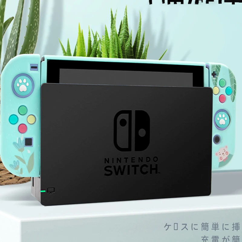 For Nintendo skifte Søde Tilfælde Nitendo Nintend Skifte Tilbehør, Blødt TPU Shell Cover til Nintendo Skifte Hud Farverige