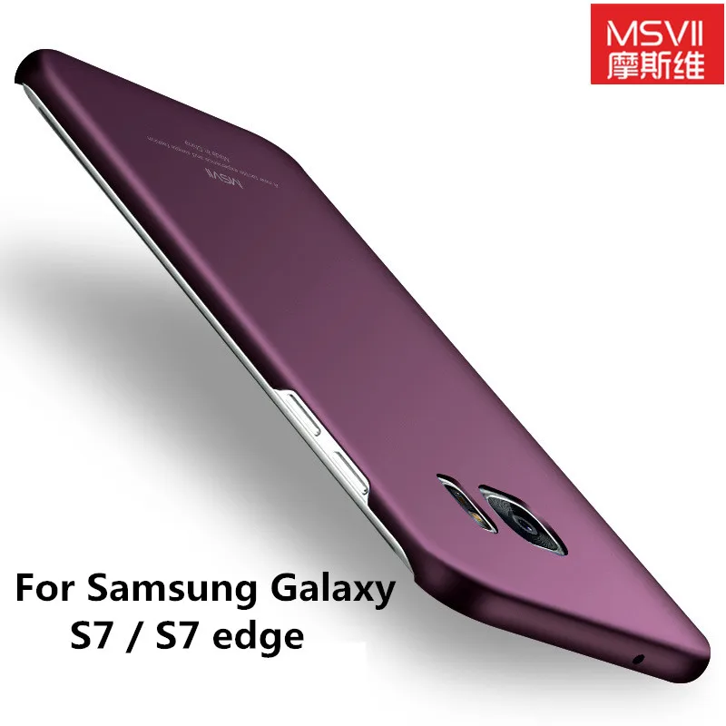 For Samsung S7 kant sag Oprindelige Msvii Luksus Silm krat cover Til Samsung galaxy s7 kant tilfælde svært PC cover Til galaxy s 7
