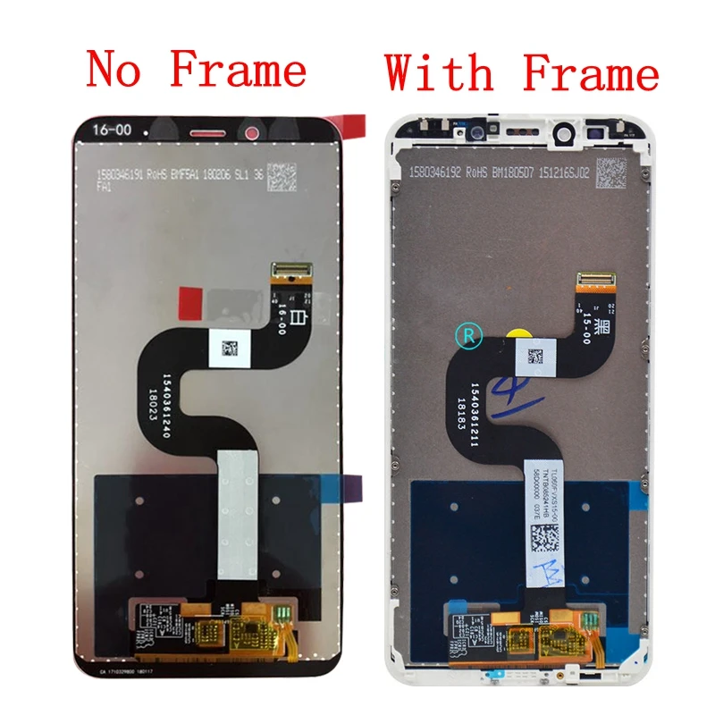For Xiaomi Mi 5X 6X LCD-Display Forsamling Touch Screen Panel Reservedele Til Xiaomi Mi A1 A2 LCD -