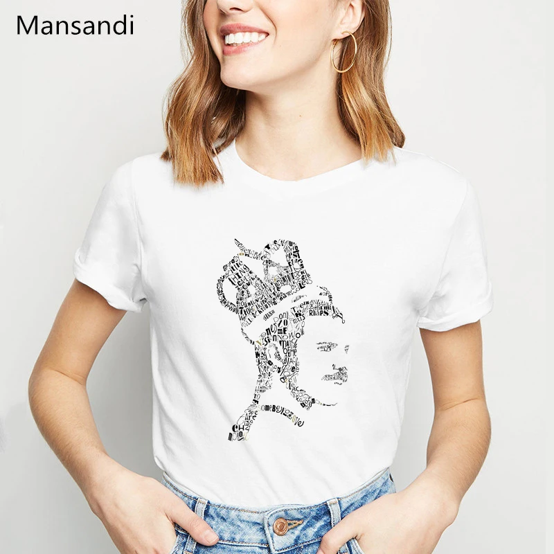 FREDDIE MERCURY Skitse trykte t-shirt kvinder tøj 2019 sjove vogue dronningen band tshirt femme sommer toppe kvindelige t-shirt