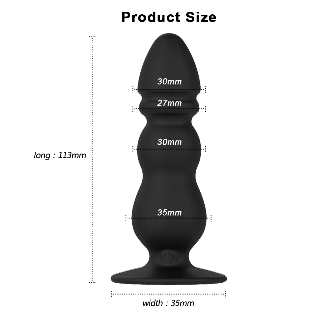 G-spot Stimulator 10 Speed Sex Legetøj til Kvinder Erotisk Prostata Massager Vibrator Anal Plug Med Stærk Sugekop Voksen Produkter