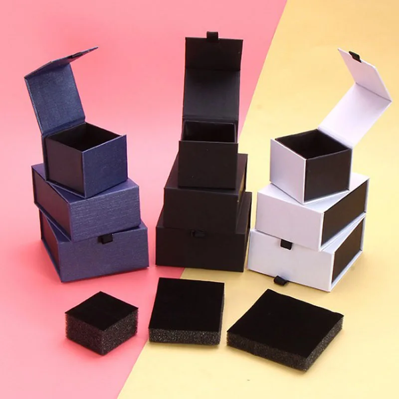 Gaveæsker-Pladsen smykker arrangør form box Engagement Ringe, Øreringe og Halskæde 3colors smykker organizer kasser Engagement