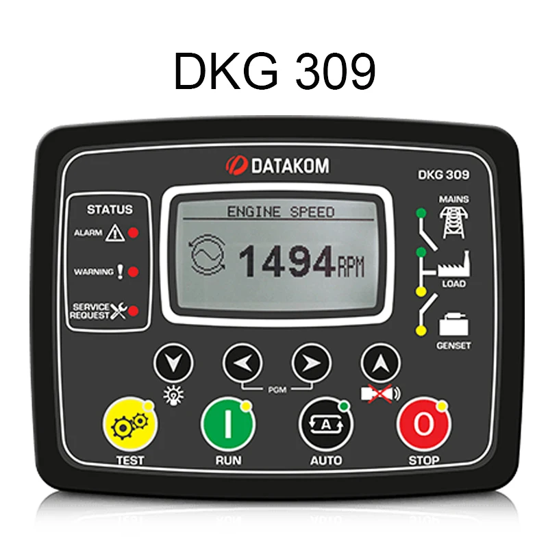 Generator DKG Manuel Start af Motor Controlleren DATAKOM DKG-309 Generator Automatisk Lysnettet Manglende Kontrol Panel / Unit / AMF