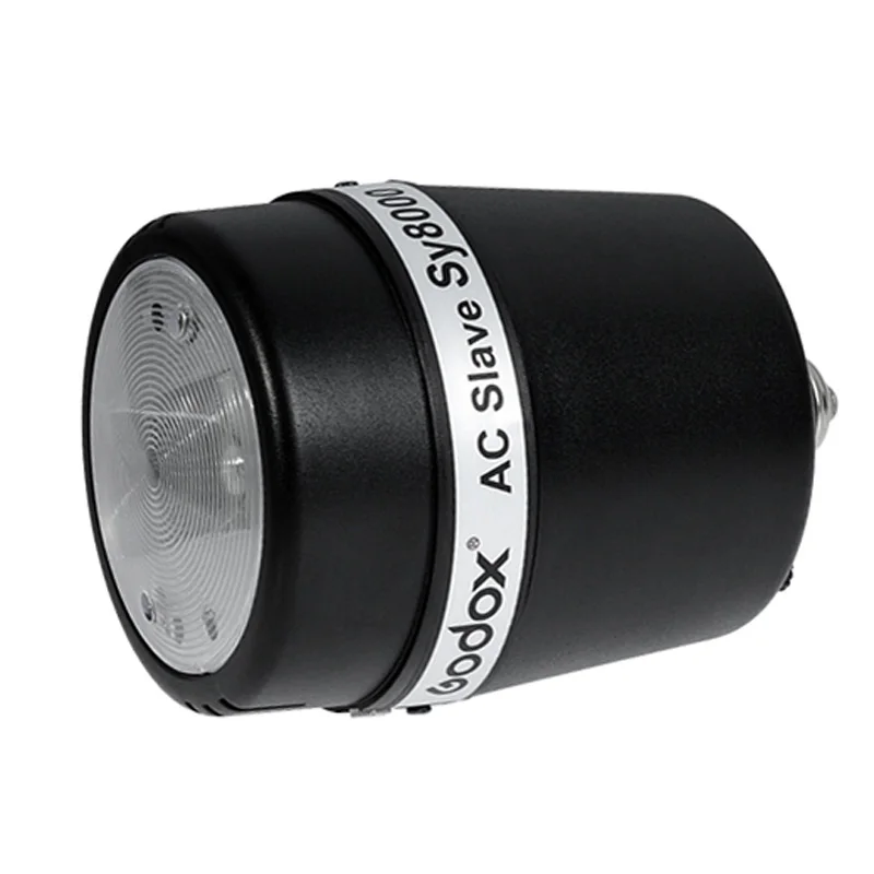 GODOX Sy8000 AC Slave LED-Blitz Lys, Lampen E27 5600K 72WS 72W Foto Studio Strobe med Sync Kabel