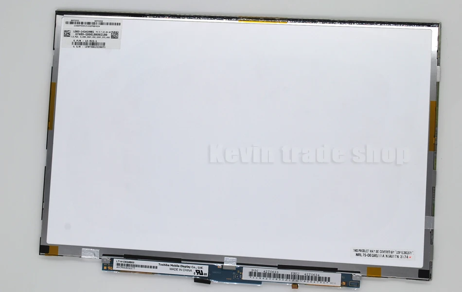 Gratis Forsendelse LTN141BT08 LT141DEQ8B00 LCD-Skærmen for IBM Lenovo thinkpad T400S T410S FRU:04W0433 1440*900 Slanke LED-PANEL matrix