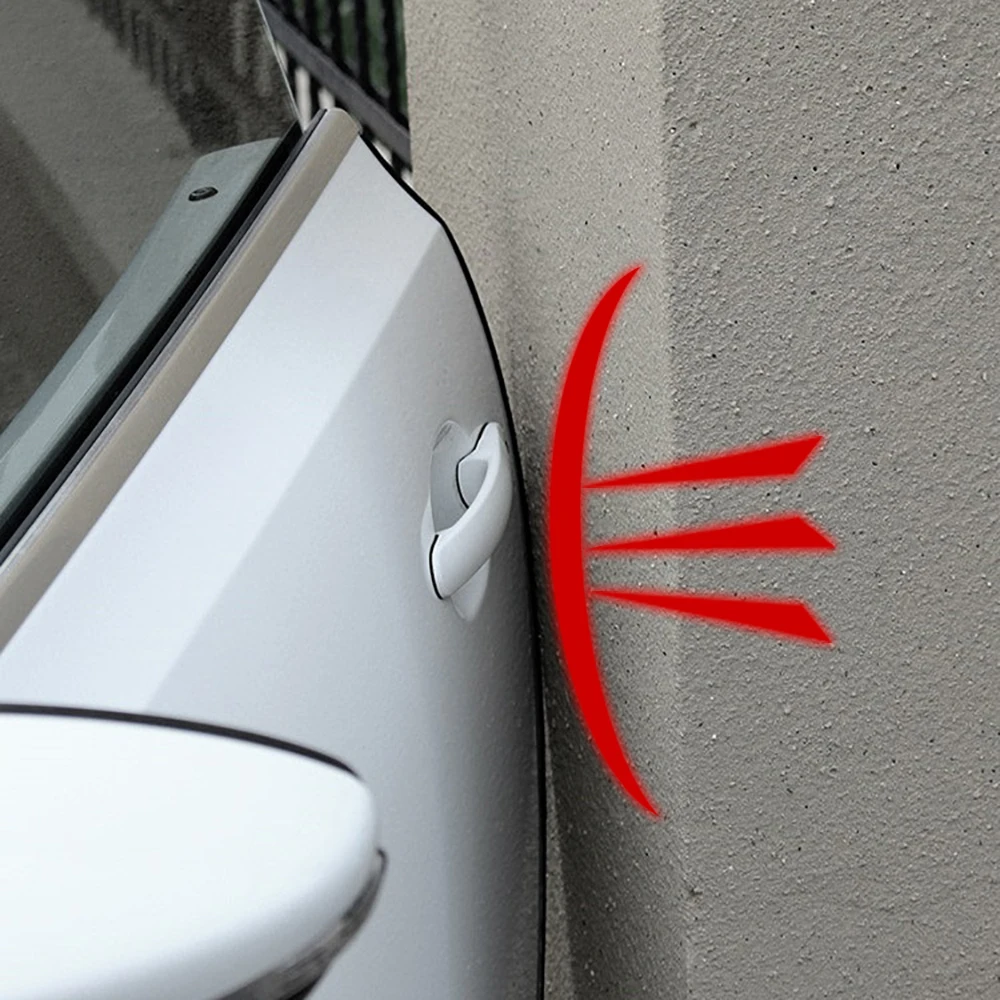 Gummi Beskyttelse Strimler selvklæbende Døren Bunden Protector Bil Kofanger Strip 5M Anti-Kollision Auto Kant Vagt Dække