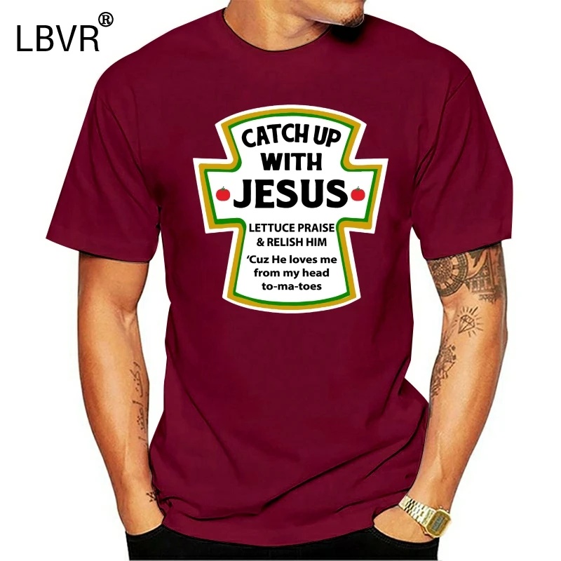 Hamle Op med Jesus - Salat Ros Nyde Ham Cuz 2020 Helt Nye Mænd Tøj Mode Mænd-Design En t-Shirt
