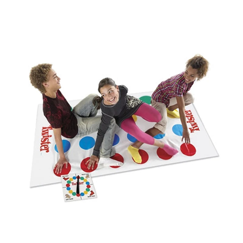 Hasbro Spil Twisters Indendørs Udendørs Legetøj Dreje kroppen For Børn, Voksne Sport Interaktivt Legetøj til Udendørs Sport Spil