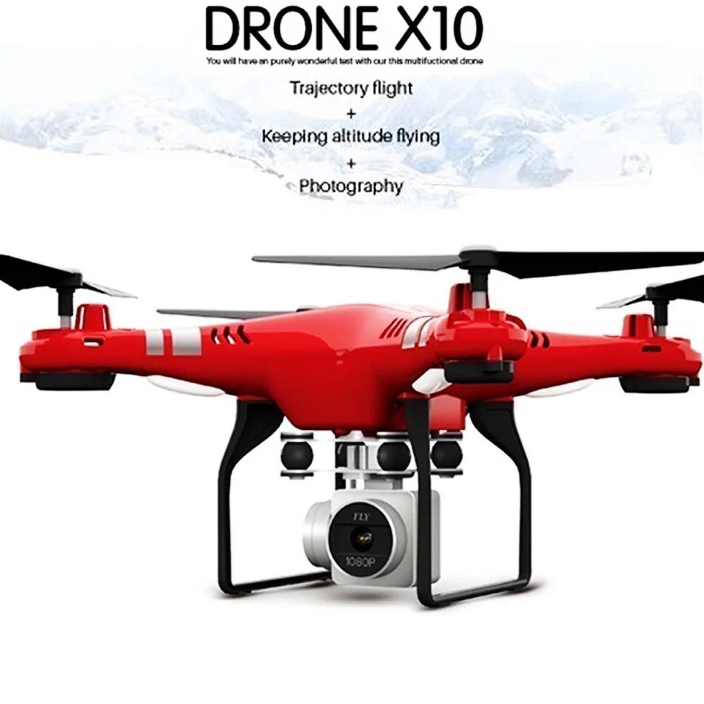 HD Fjernbetjening UAV-Kamera Wifi FPV 1080P HD-Kamera med Stor Kapacitet Batteri RC Drone Professionel droner Ramme Quadcopter