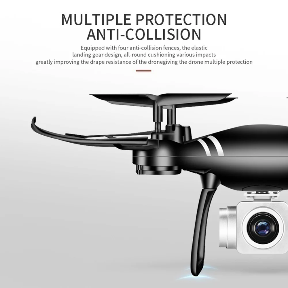 HD Fjernbetjening UAV-Kamera Wifi FPV 1080P HD-Kamera med Stor Kapacitet Batteri RC Drone Professionel droner Ramme Quadcopter