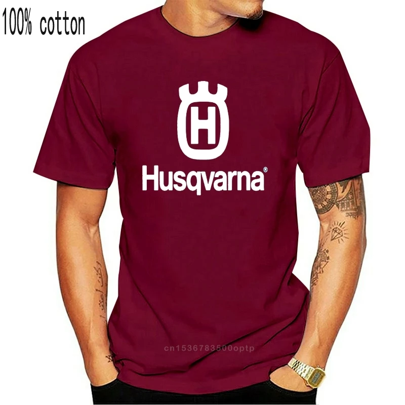 Herre Husqvarnas T-Shirt